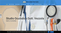 Desktop Screenshot of oculista-vezzola.it